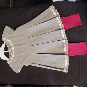 18M Dress with Leggings